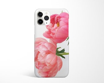 Peony iPhone 16 Case, Floral Phone Cover - Peonies