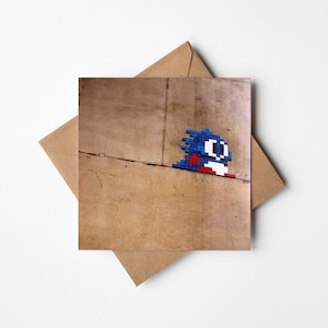 Carta Street Art di Parigi - Sonic