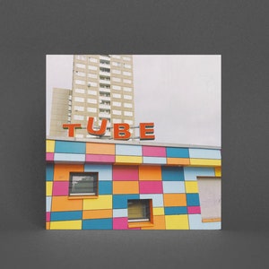 Berlin Karte, Architektur Grußkarte - Tube