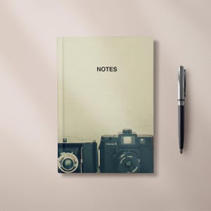 Carnet d'appareils photo pour photographe 5 x 7/A5/A4 - Camera Collection