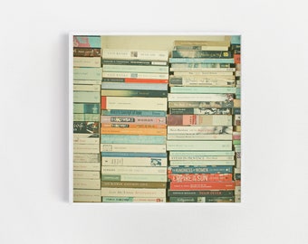 Book Art, Literature Prints, Book Lover Gift - Bookworm