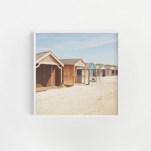 Coastal Bathroom Decor, Beach Hut, Neutral Decor - September Comes