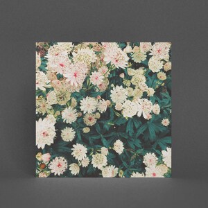 Blumen Grußkarte, Blumenkarte - Lace Flowers