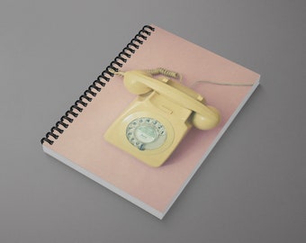 Telephone Spiral Notebook - Hello