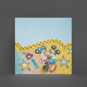 Carte Mickey Mouse - Je t'aime