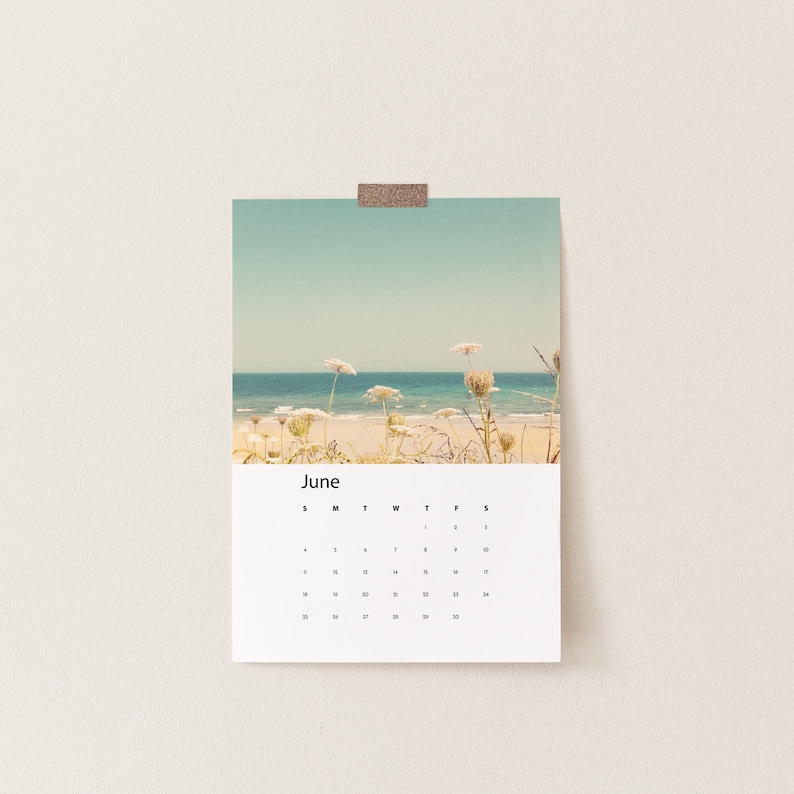 Sea Desk Calendar 2023 Ocean Calendar Coast - Etsy Australia