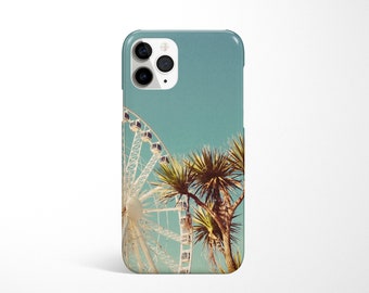 Palm Tree iPhone 14 Case, Retro Phone Cover - The Height of Summer