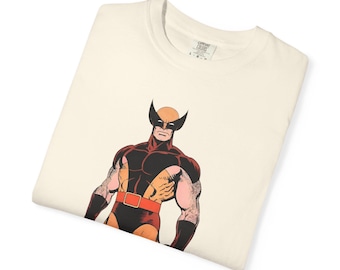 Classic Comic Hero Logan T-Shirt | Retro Superhero Graphic Tee