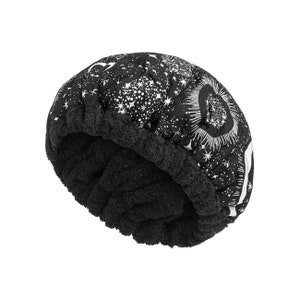 CELESTIAL Reversible Hot Head - Tiefenkonditionierende Heizkappen - Natürliche Haarspülung - Thermische Wärmekappe - Leinsamen Gefüllt