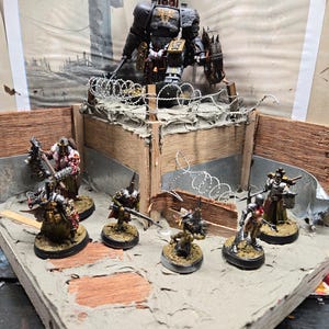 Trench Crusade Full Warband  - Fully painted