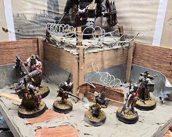 Banda de guerra completa de la Cruzada de Trincheras - Completamente pintada