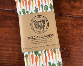 UNPaper Napkins - Carrots