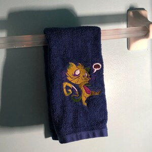 Hand towel Zombie Cat image 2