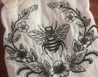 Bee - Flour Sack Towel