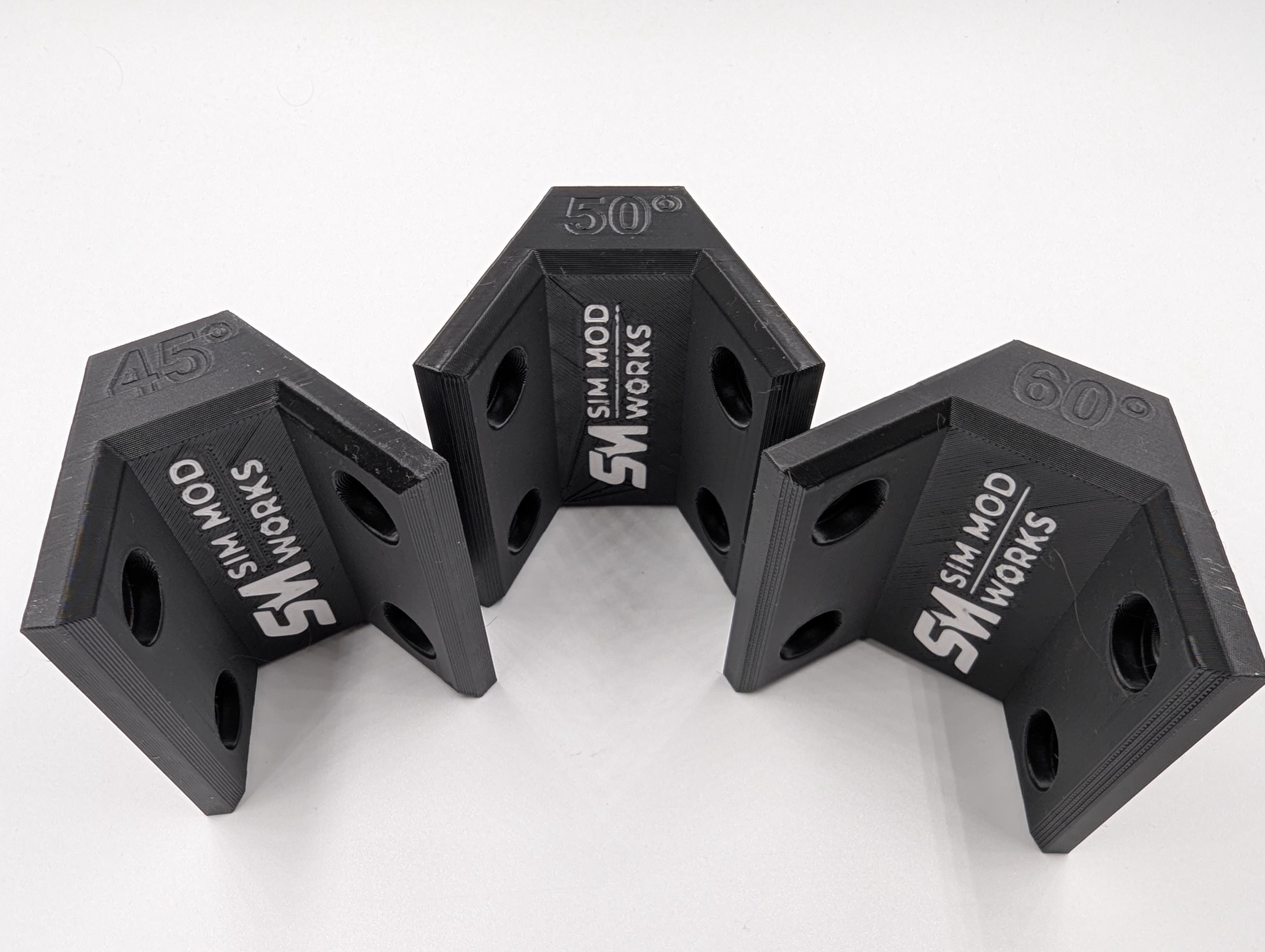 Angle Monitor Blocks for Triple Screen Sim Racing - Screen Angle ...