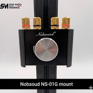 Nobsound NS-01G Pro Verstärker + dediziertes Netzteil (Bass Shaker) - Montage mit 4040/4080 Aluminiumprofil