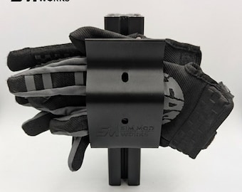 Sim Racing Glove Holder for 4040/4080 Aluminum Profile Chassis - Rig Racing Storage Hook