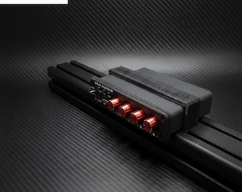 Amplifier Support + Dedicated PSU Douk Audio M4 (4 Channels) - 4040/4080 Aluminum Profile Mounting