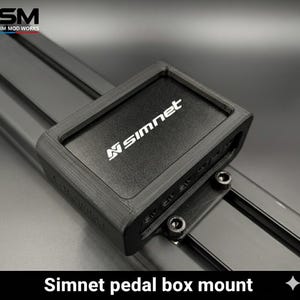 Supporto per pedaliera SIMNET - Montaggio su profilo in alluminio 4040/4080