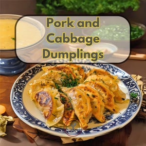 Receta de albóndigas de cerdo y repollo: Cocina china artesanal (Descarga digital)