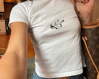 ring r.ika y.uta okkot.su - JJK Jujuts.u Kaise.n Subtle Anime Curse Top - Graphic Baby Tee - T-Shirt for Fan Gift - Anime Merch