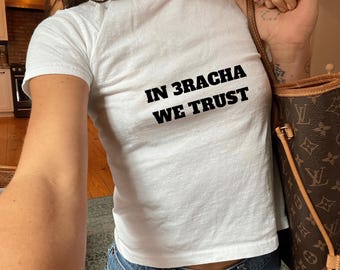 in 3racha we trust - stray graphic baby tee - skzoo skz top - Subtle kpop T-Shirt - hop ate giant rock-star Fan Gift