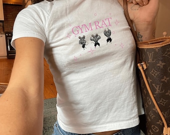 Gym Rat Baby Tee - Swordsman U.zui Ten.gen Tan.jiro nin.ju mice Demon Slay - Subtle Anime T-Shirt - Slayer Inspired for Fan Gift