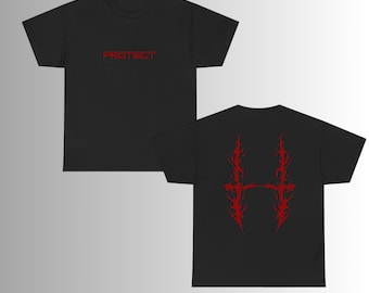 Protect - Chos.o Jujuts.u Kaise.n Anime JJK Shirt, JJK Handmade T-Shirt, Vintage Goj.o Sator.u