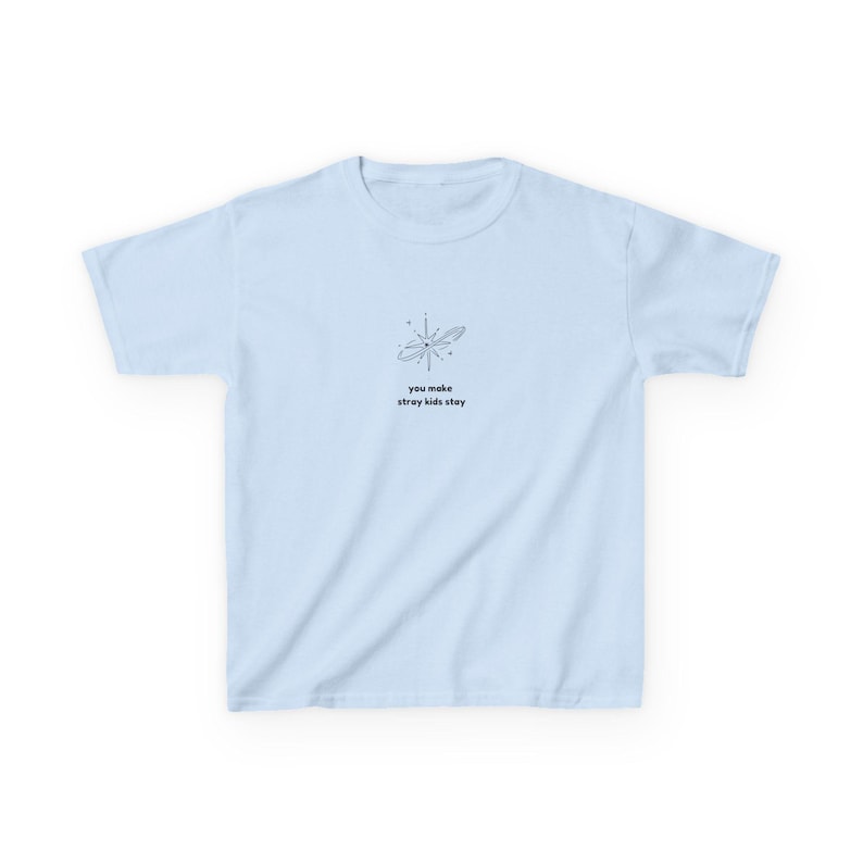 you make skz stay- stray graphic baby tee - hyunji.n feli.x bang cha top - Subtle kpop T-Shirt - hop ate giant rock-star Fan Gift image 3
