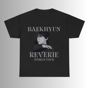 Baekhyun Reverie Tour T Shirt - Etsy