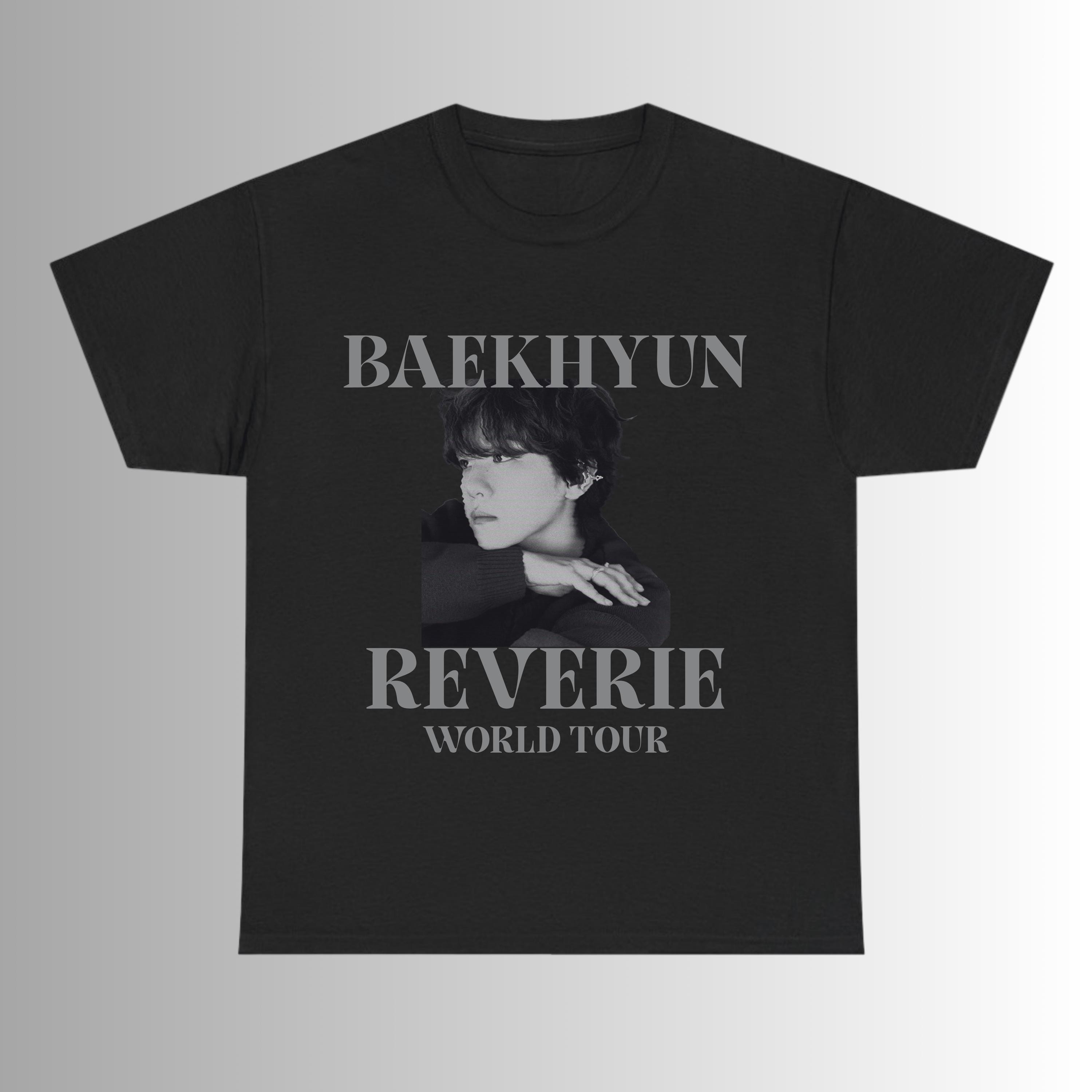 EXOベッキョン2025 BAEKHYUN Reverie ソウルコンTシャツ Baekhyun Reverie Tour 2025 Shirt, Unisex Baekhyun Elevator