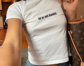 lol ur not hanbin zb1 here and now world tour- zerobaseone, zb1 zerose tour shirt, KPOP merch for fans, hanbin sung, streetwear top