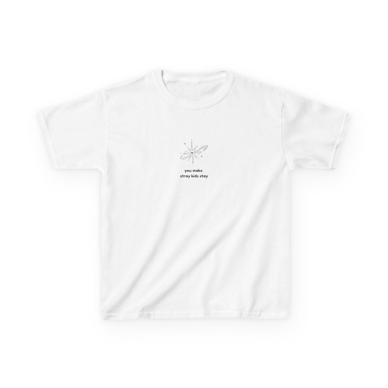 you make skz stay- stray graphic baby tee - hyunji.n feli.x bang cha top - Subtle kpop T-Shirt - hop ate giant rock-star Fan Gift image 2