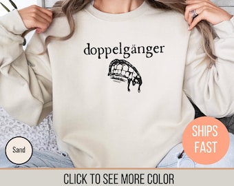 Sudadera de vampiro doppelganger, camiseta de Mystic Falls, regalo para fans de TVD