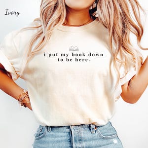 I Closed My Book to Be Here Book Club Shirt Book Lover Gift Funny Reader Shirt Book Nerd shirt Read Banned Books One More Chapter