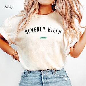 Trendy California Shirt Beverly Hills CA California Tee California Shirt California State West Coast Tee Comfort Colors® Cali Girl Shirt