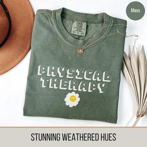 Comfort Colors Physical Therapy T-Shirt, PT Gift