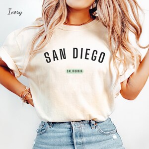 Trendy California Shirt Comfort Colors® West Coast Tee San Diego Tee California Tshirt California State Cali Girl Shirt California Shirt