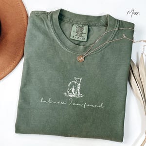 Christian Shirt, Comfort Colors®, Gift for Christian, Religious Shirt, Bible Verse Crew Neck, Inspirational Shirt, Amazing Grace, Jesus Tee