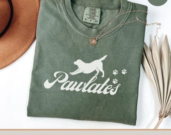 Pilates Hundemama T-Shirt, lustiges Training T-Shirt, Komfortfarben