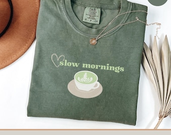 Regalo para amantes del matcha Camiseta Matcha Latte Camiseta Matcha Latte Social Club Camiseta Matcha Estética Matcha Era Camiseta Colores Confortables Regalo de Té Matcha