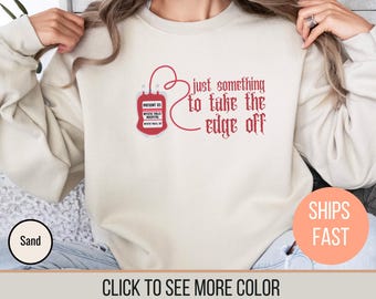 Funny Vampire Sweatshirt, Mystic Falls Fan Gift