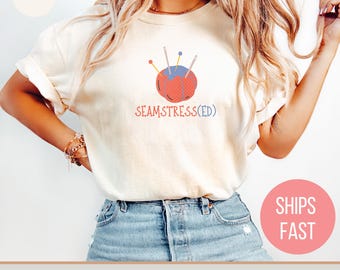 Funny Seamstress Pin Cushion T-Shirt, Sewing Lover Gift