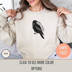 Hello Brother Vampire Mystic Sweatshirt, Vintage Mystic Falls Shirt, Vampire Shirt, Vampire Lover, TVD Fan, Gift For Halloween, Vampire Fan