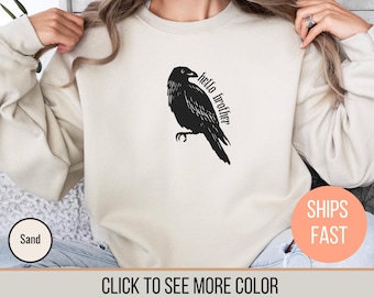 Hello Brother Raven Sweatshirt, Vampire TVD Fan Gift