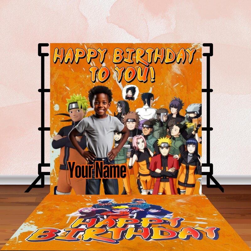 Naruto Banner - Etsy