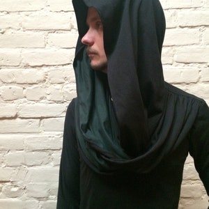 Unisex Post Apocalyptic streetwear hoodie, [Custom made to your measurements] tokyo, ninja, cyberpunk