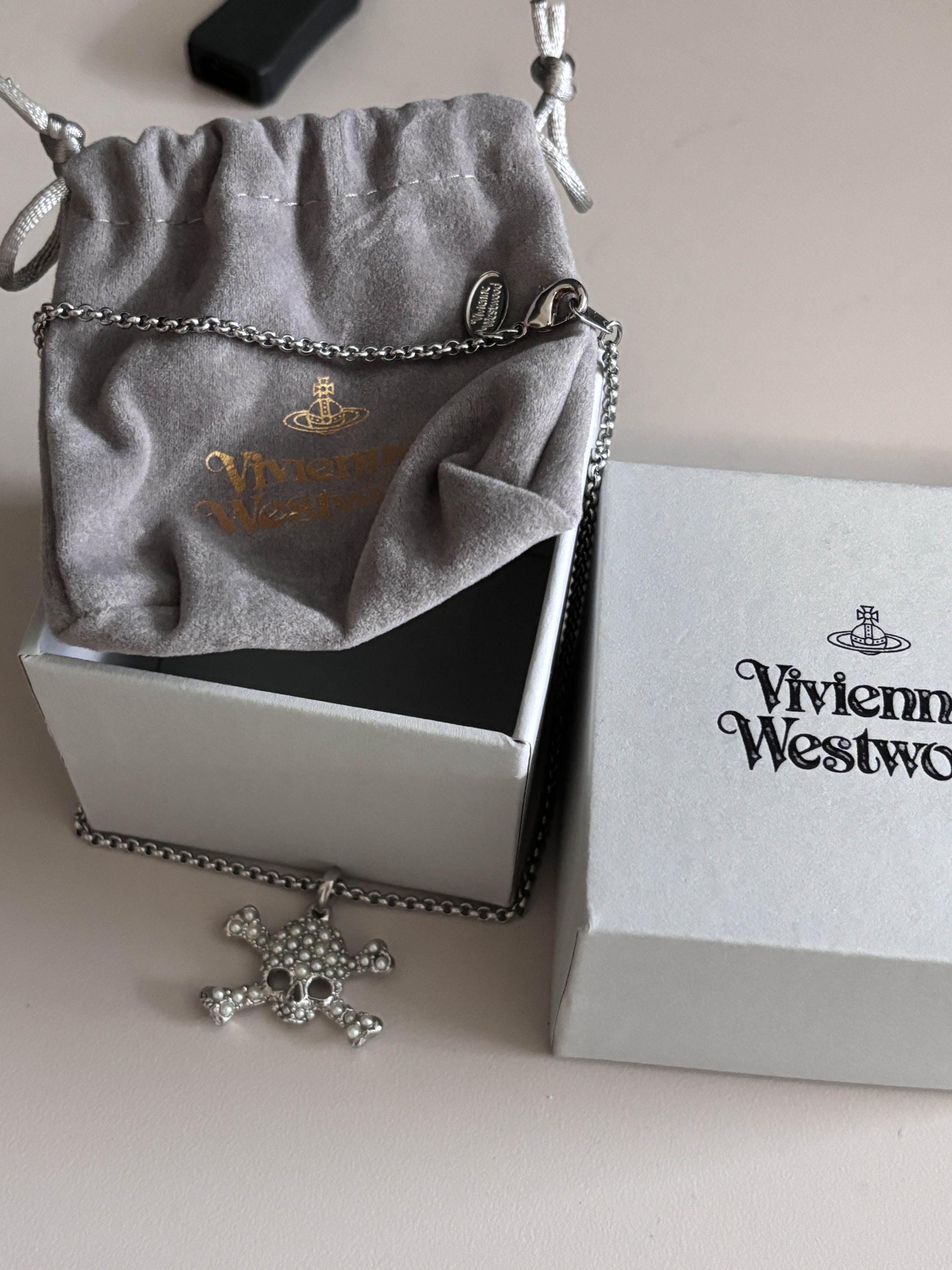 Vivienne Westwood Necklace Skull - Etsy