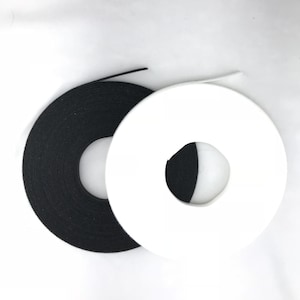 25 Yards-ULTRA THIN 3/8&quot; Wide VELCRO® Brand Hook and Loop Sew On Fastener Tape-You Pick Color