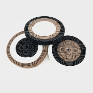 3 Yards DOLL CLOTHES Ultra Thin 3/8&quot; Wide VELCRO® Brand Hook and Loop Fastener  Sew On Tape-Basic Assortment